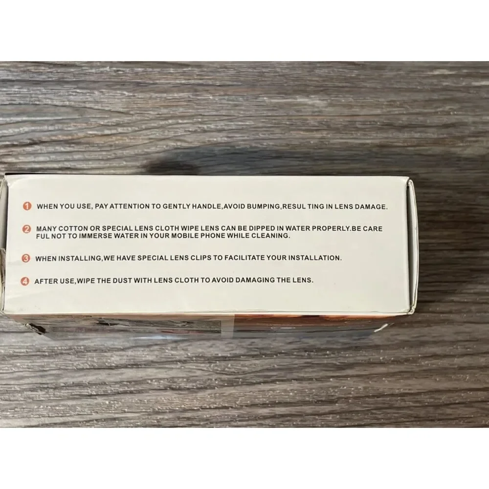 KNGUVTH 9 in 1 universal cell phone camera lens kit